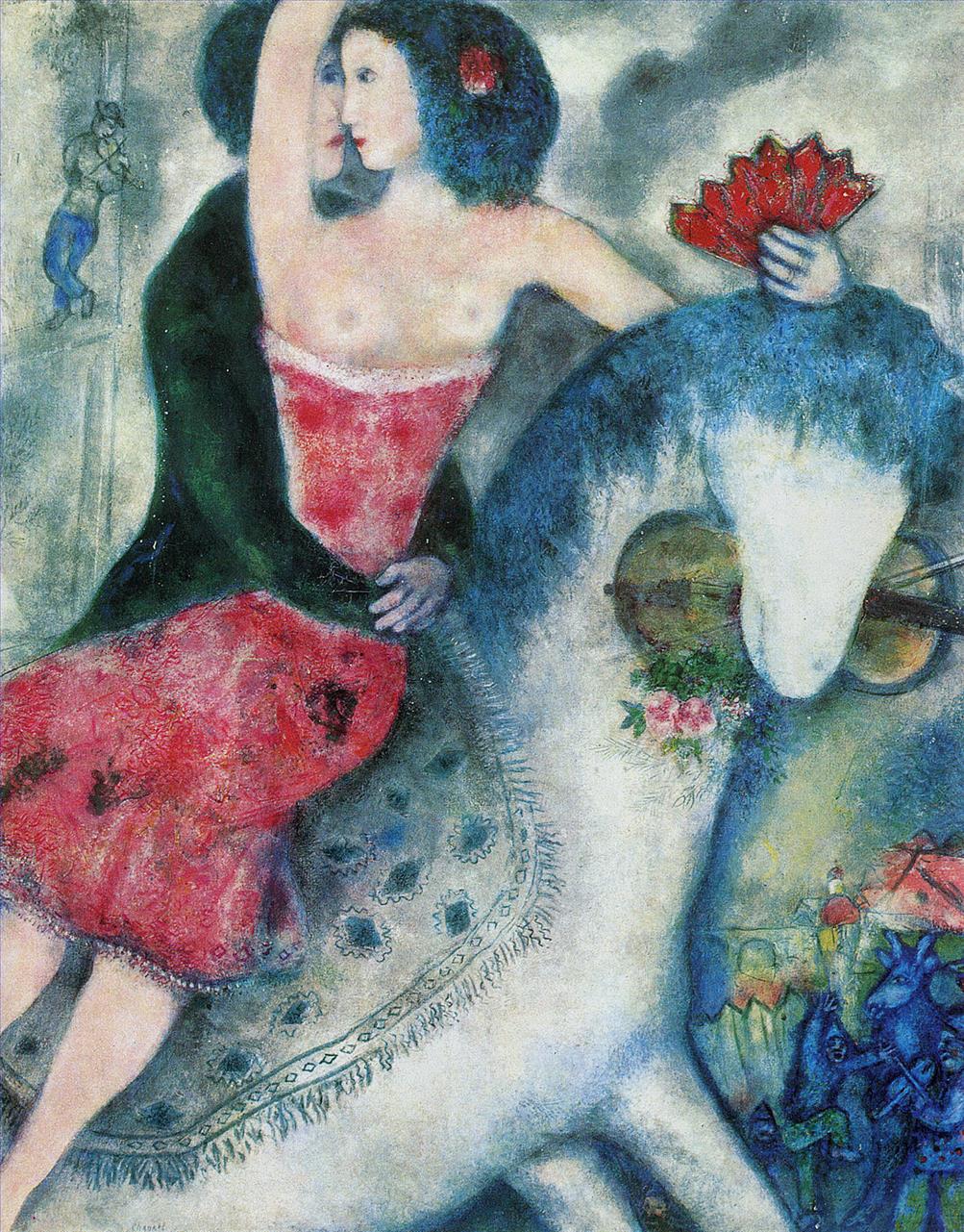 Equestrienne 2 Zeitgenosse Marc Chagall Ölgemälde